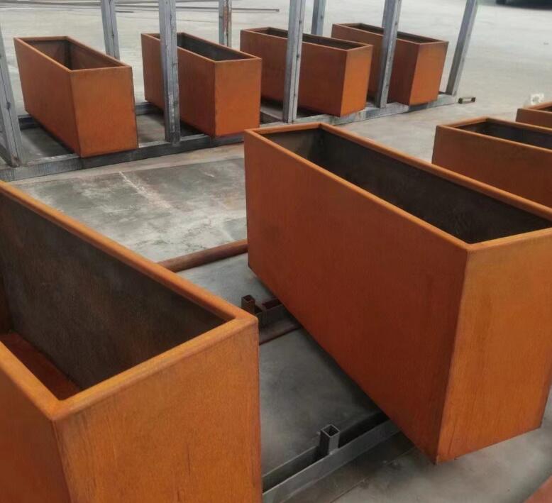 拉孜耐候钢花箱